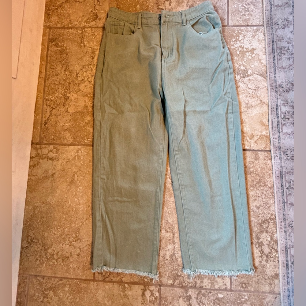 Green pants